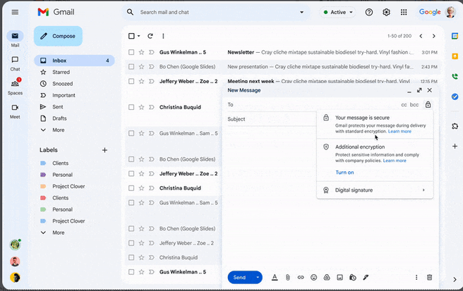 Google Client Side Encryption CSE