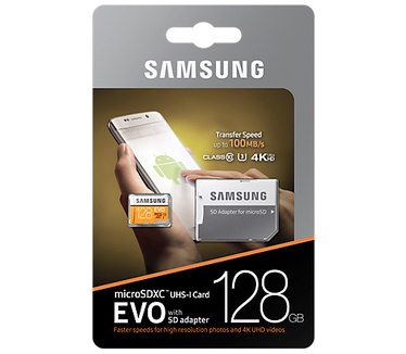 Samsung MicroSDXC EVO 128GB