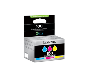 Lexmark 14N0850 (Nr.100) multipack C/M/Y (origineel)