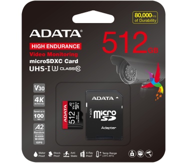 Adata High Endurance microSDXC UHS-I 512GB