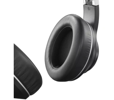 Hama Bluetooth-hoofdtelefoon "Passion Voyage" (Over Ear hoofdtelefoon, ruisonderdrukking, draadloos opladen, hoofdtelefoon met microfoon, met touch-functie, bluetooth-hoofdtelefoon, oorkussens) zwart