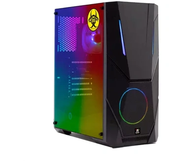 GMR - Ryzen 5 5600G - 500GB M.2 - RX 6500XT - GamePC.T1410524 - WiFi (GamePC.T1410524 + 24 Inch Monitor + Toetsenbord + Muis)