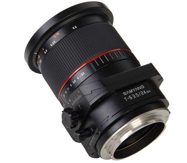 Samyang Optics 24mm f/3.5 ED AS UMC Tilt/Shift (Samsung NX)