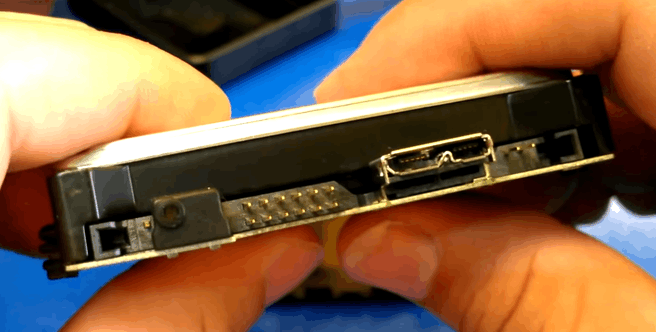 WD 2.5 inch HDD with direct USB shuck
