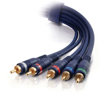 CablesToGo 1m Velocity Component Video/RCA-Type Audio Combination Cable