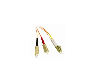 CablesToGo 3m LC/SC Duplex 62.5/125 Multimode Fibre Cable