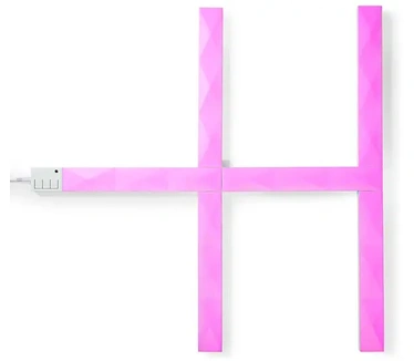 Nedis SmartLife Decoratieve Verlichting Wand Bar - Wi-Fi - RGBIC / Warm Wit