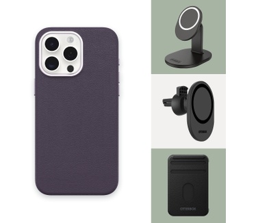 Otterbox Symmetry Cactus for MagSafe Series voor Apple iPhone 15 Pro Max, Plum Luxe (iPhone 15 Pro Max) Paars