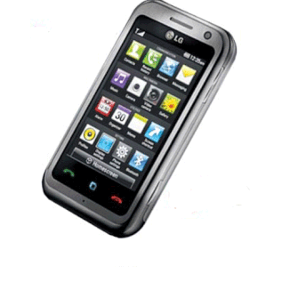 LG KM900 Arena Zilver