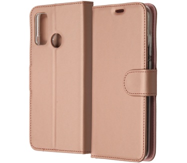 Accezz Wallet Softcase Booktype (P Smart (2020)) Rosé Goud