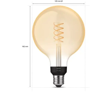 Philips Hue Hue Filamentlamp White Globe XL E27(2023)