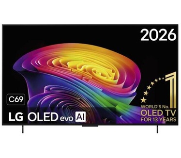 LG OLED evo C6 83" (C69) Zwart