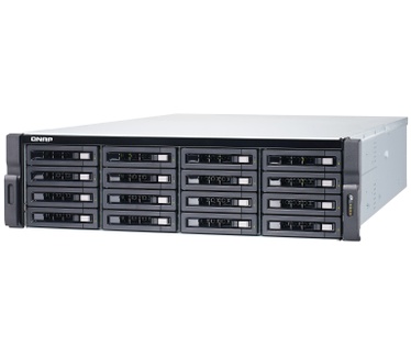 QNAP TS-1677XU-RP-1200-4G 3U 16 BAY 3.1 GHZ 6C 4GB 2XGBE 2XUSB3.1 1