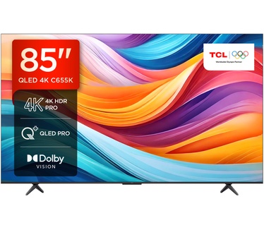 TCL 85C655K Zwart (buitenlands model)
