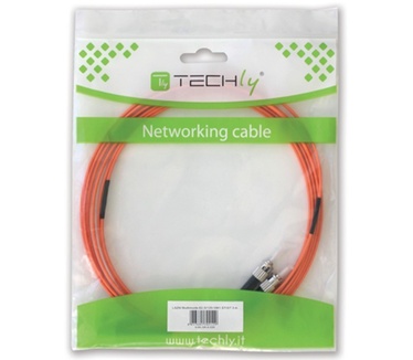 Techly LC/LC Multimode 62.5/125 OM1 3m Fiber Optics Cable ILWL D6-LCLC-030