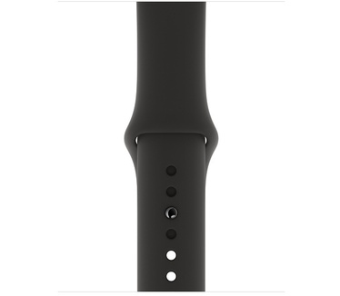 Apple Watch Series 5 (40mm) aluminium, sportbandje Goud (Zwart)