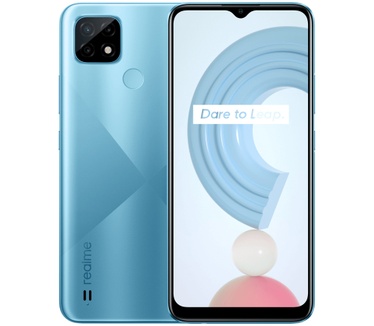 Realme C21, 4GB, 64GB opslag Blauw
