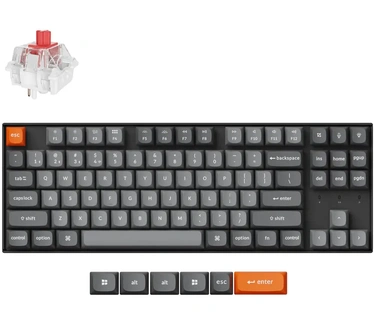 Keychron K8M-A1 TKL WB Red Switch US