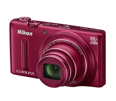 Nikon Coolpix S9600 Rood