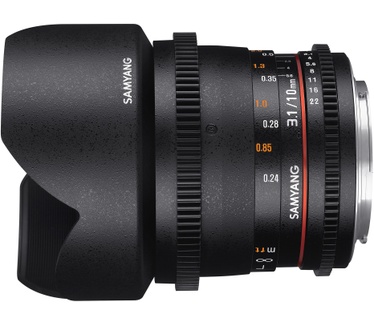 Samyang Optics 10mm T3.1 VDSLR ED AS NCS CS II