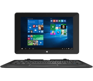 TrekStor SurfTab duo W1 WiFi (Qwertz toetsenbord) Zwart