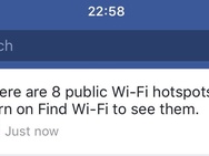 Facebook Wifi Finder