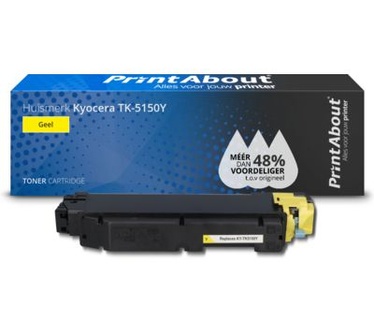 PrintAbout Huismerk Kyocera TK-5150Y Toner Geel