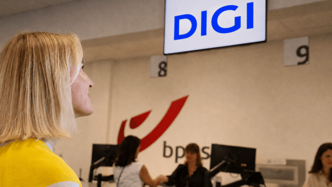DIGI Belgium in Bpost-postkantoor. Bron: Bpost