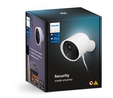 Philips Hue Secure Camera - bedraad, wit