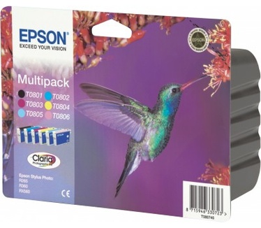 Epson Multipack 6-colours T0807 Claria Photographic Ink
