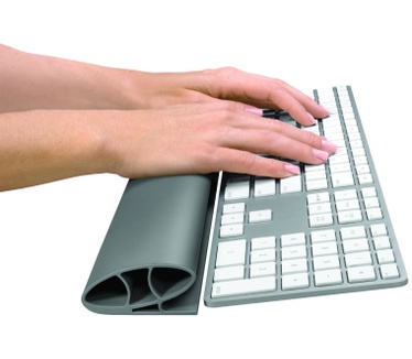 Fellowes I-Spire Series flexibele toetsenbord/polssteun (grijs)