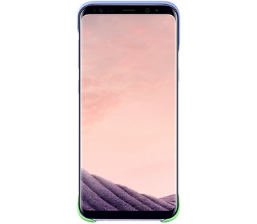 Samsung Galaxy S8 Plus 2Piece Cover - Blauw/Groen