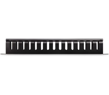 Startech.com 1U Horizontale Kabelgoot met Deksel voor 19" Server Rack - Vingergoot Kabelmanagement Paneel met Open Sleuven - Raceway Panel
