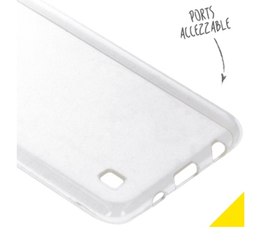 Accezz Clear Backcover Samsung Galaxy A10 - Transparant