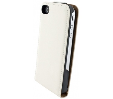 Mobiparts Mobiparts Premium Flip Case Apple iPhone 4/4S White