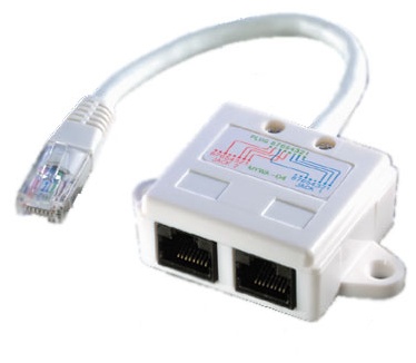 Roline T-Adapter Cat. 5e, UTP