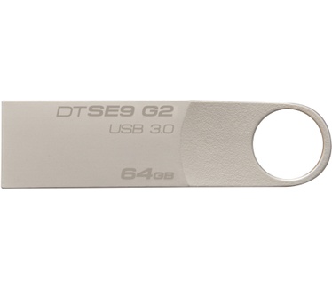 Kingston DataTraveler SE9 G2 64GB Zilver