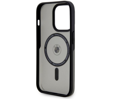 BMW IML Signature Back Case - iPhone 15 Pro Max (6.7") - Zwart Zwart