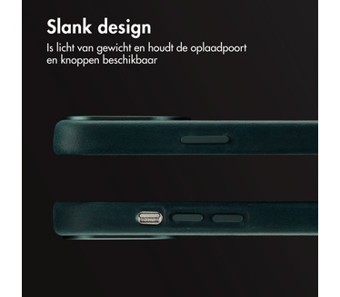 Accezz Vintage Leather Magsafe Backcover