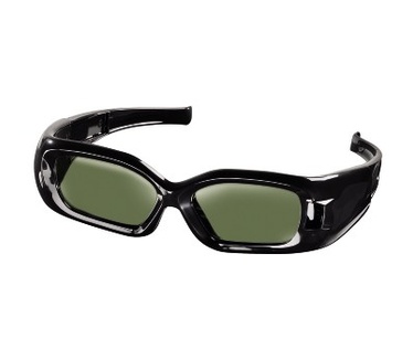 Hama 95565 3D Shutterbril voor Panasonic 3D Shutterbril voor Panasonic - Bril voor 3D Televisie, Zwart, IR con