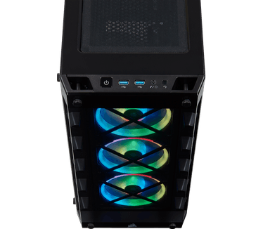 Corsair iCUE 465X RGB Smart Case - Zwart