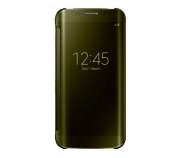 Samsung Clear View Cover Galaxy S6 edge - EF-ZG925BF - Gold