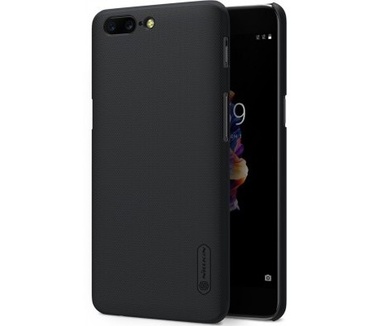 Nillkin OnePlus 5 Backcover + screenprotector Zwart