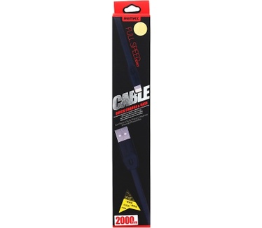 Remax Full Speed Lightning USB Data Cable - Black (200cm)