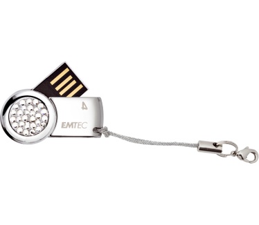 Emtec S350 USB 2.0 for Her 4GB Zilver