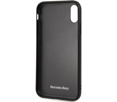 Mercedes-Benz Leather Hard Case - Apple iPhone XR (6.1'') - Zwart  Zwart