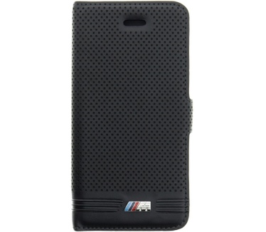 BMW M Adrenaline Perforated Leather voor Apple iPhone 5/5S/SE Zwart