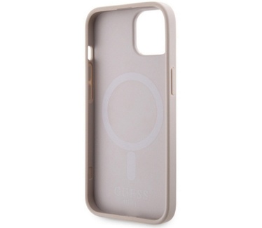 Guess G-Cube MagSafe Back Case - Apple iPhone 14 (6.1") - Roze Roze