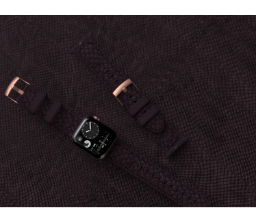 Njord byElements Salmon Leather Watch Strap - Apple Watch 44/45mm - Eldur