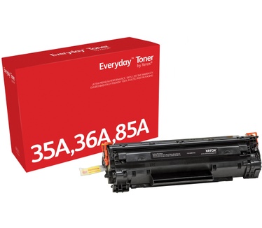 Xerox Everyday Zwart toner , HP CB435A/ CB436A/ CE285A/ CRG-125 van , 2000 pagina's - (006R03708)